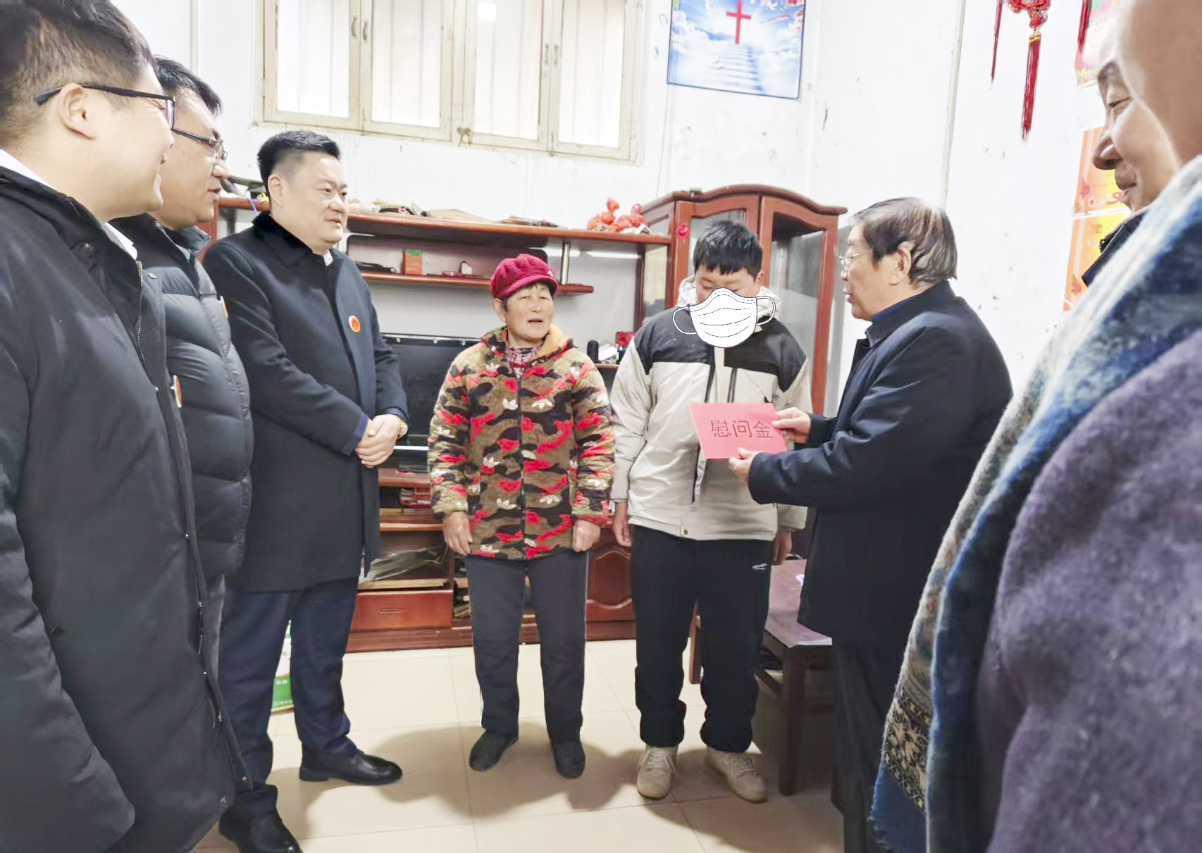 新春慰问送温情·爱心护航助成长——盛隆之家服饰走访慰问汪沟镇孤困儿童